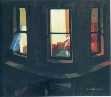 エドワード・ホッパー Painting - 夜の窓 エドワード・ホッパー